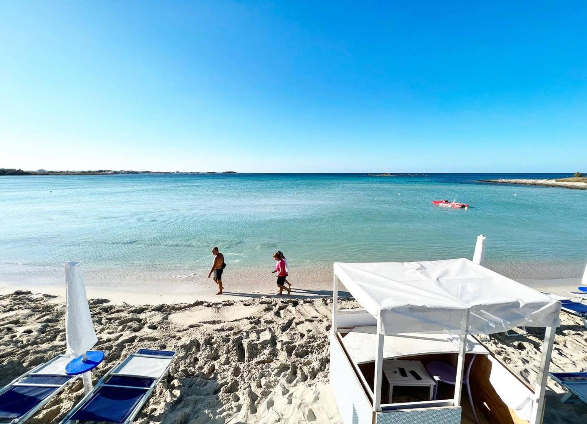 The Blue Panoramic Penthouse Villa Porto Cesareo Exterior photo